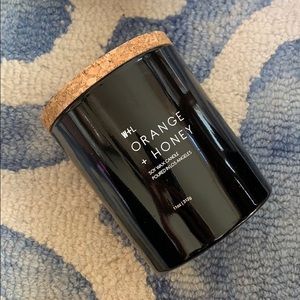 NWT WOLF & LAMB Orange + Honey Scented Soy Candle